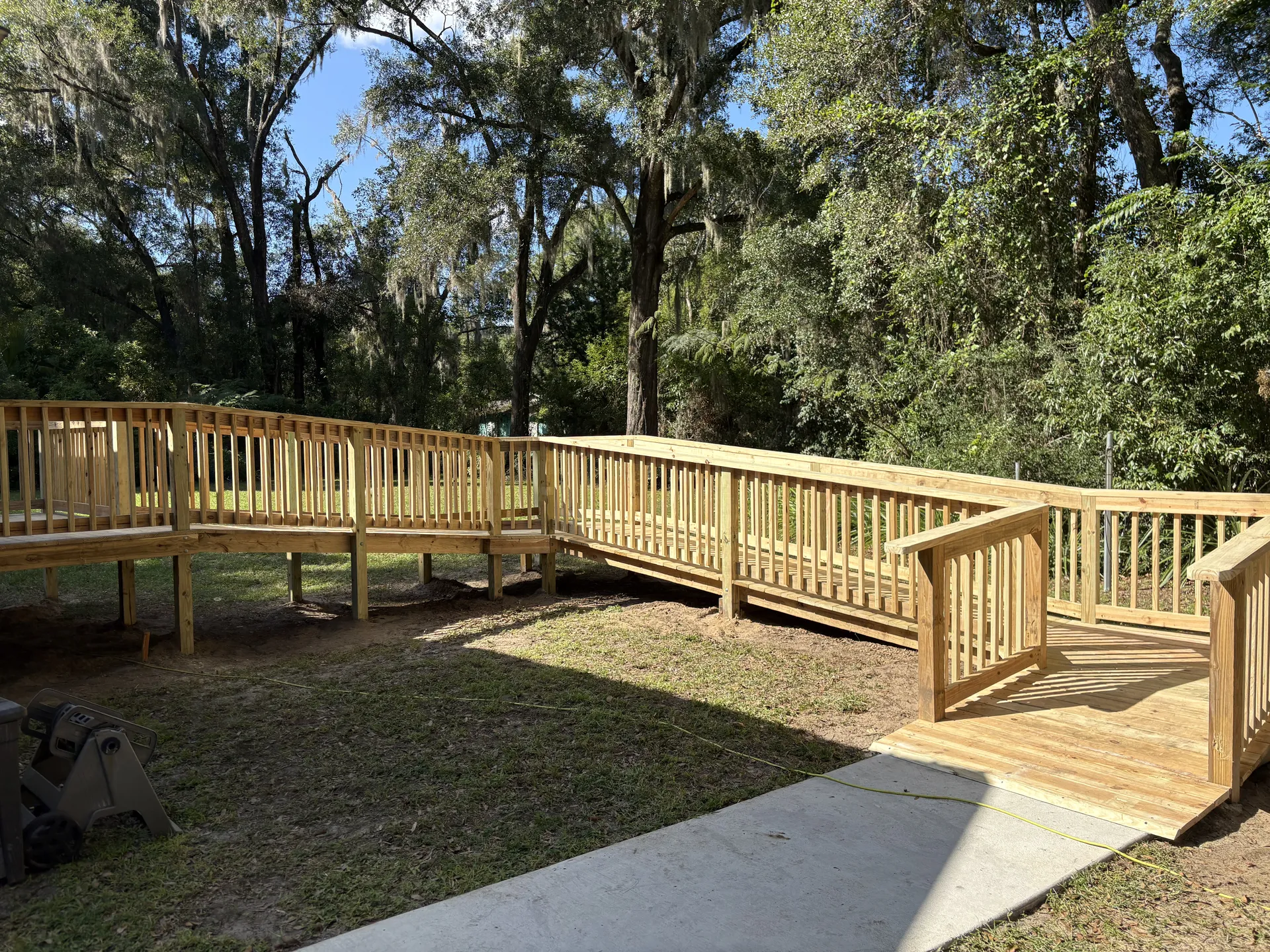 Handyman project - outdoor work